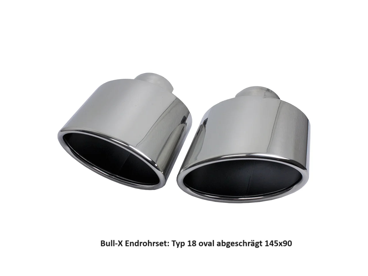 Bull-X ECE Endschalldämpfer 3" Y-Style Golf 7 GTI, Leon 5F