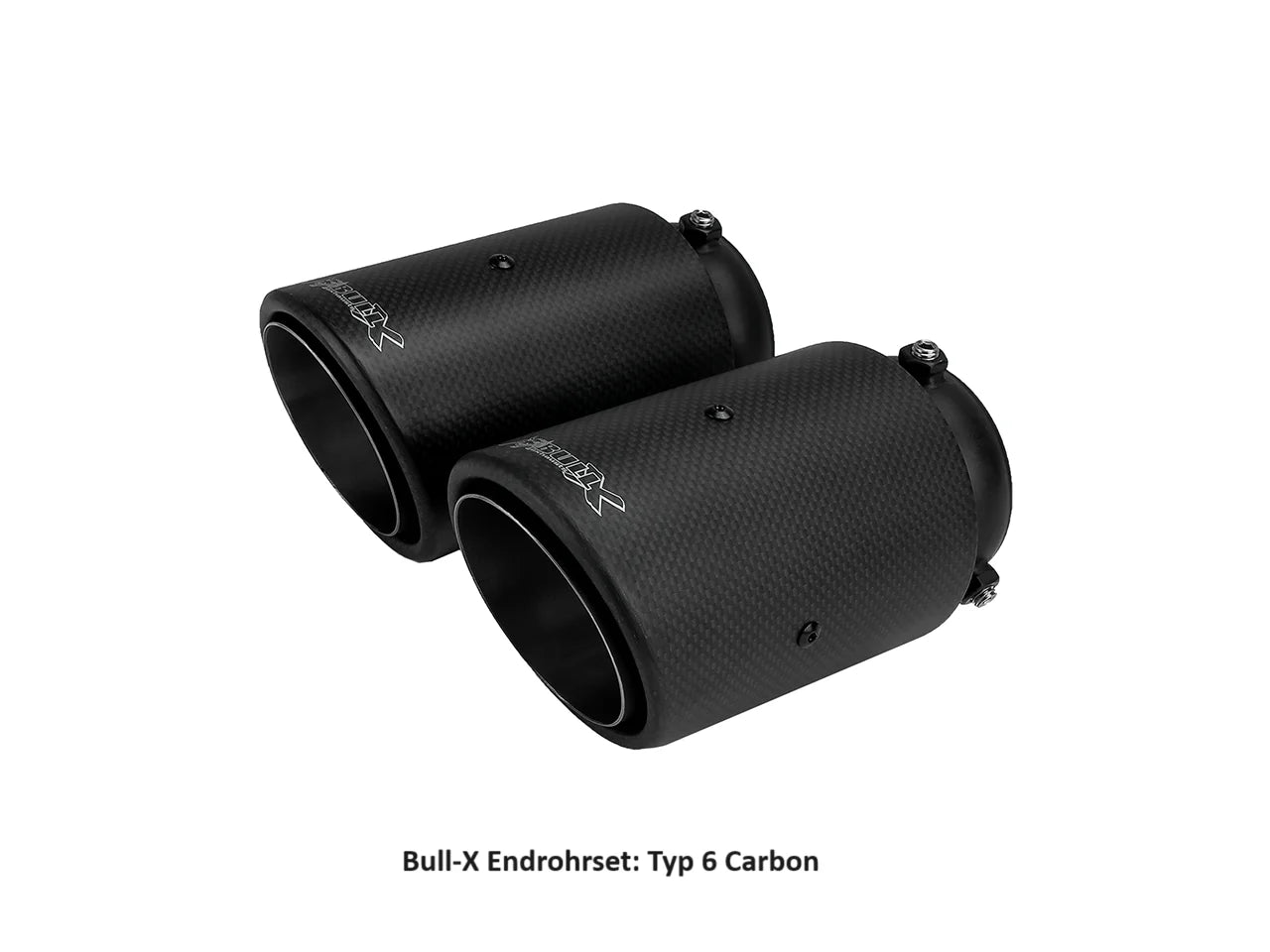 Bull-X ECE Endschalldämpfer 3" Y-Style R32 Look Golf 7 GTI