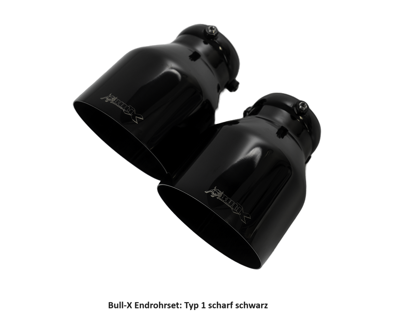 Rohrbogenset zur Adaption von Bull-X Endrohren