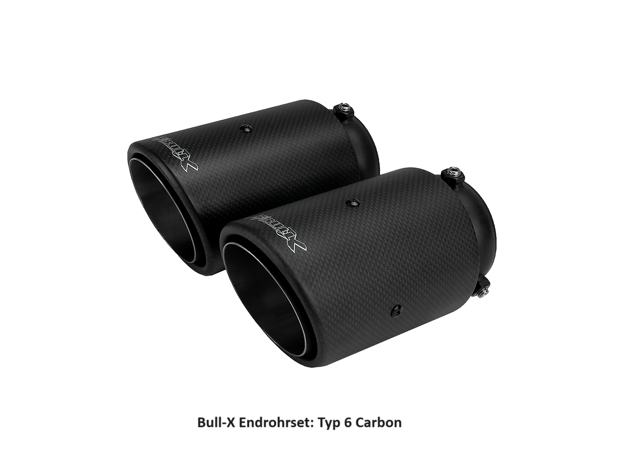 Rohrbogenset zur Adaption von Bull-X Endrohren