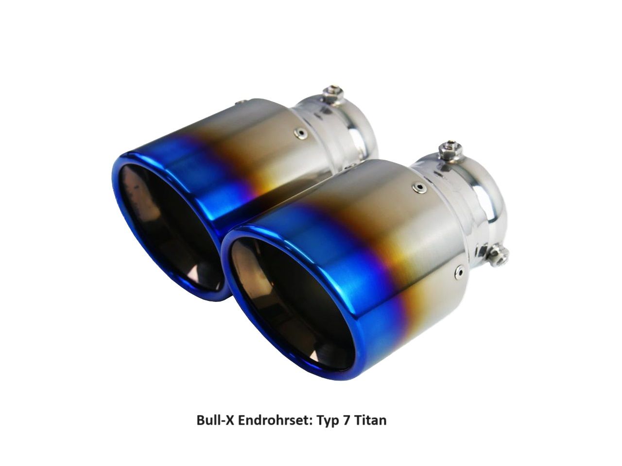 Rohrbogenset zur Adaption von Bull-X Endrohren