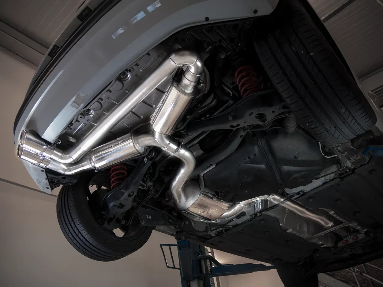 Bull-X ECE Abgasanlage 3" Y-Style "VAG02" MQB Plattform 1.8-2.0 TSI FWD (Golf 7 GTI, Leon 5F)