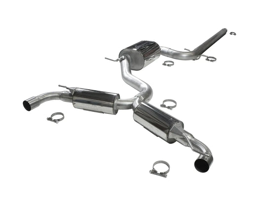 Bull-X ECE Abgasanlage 3" Y-Style "VAG02" MQB Plattform 1.8-2.0 TSI FWD (Golf 7 GTI, Leon 5F)