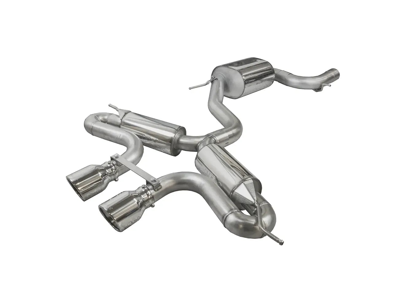 Bull-X ECE Abgasanlage 3" Y-Style "VAG02" MQB Plattform 1.8-2.0 TSI FWD (Golf 7 GTI, Leon 5F)