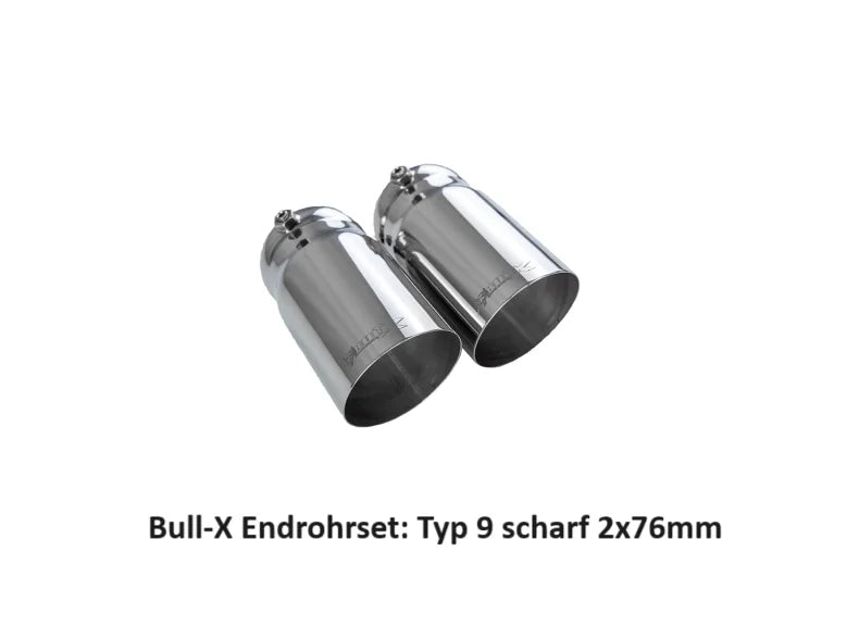 Bull-X ECE Abgasanlage 3" Y-Style "VAG02" MQB Plattform 1.8-2.0 TSI FWD (Golf 7 GTI, Leon 5F)